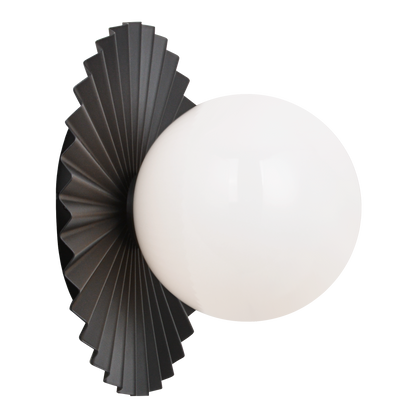 Modern Ruff Wall Sconce/Ceiling Mount