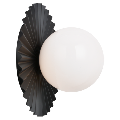 Modern Ruff Wall Sconce/Ceiling Mount