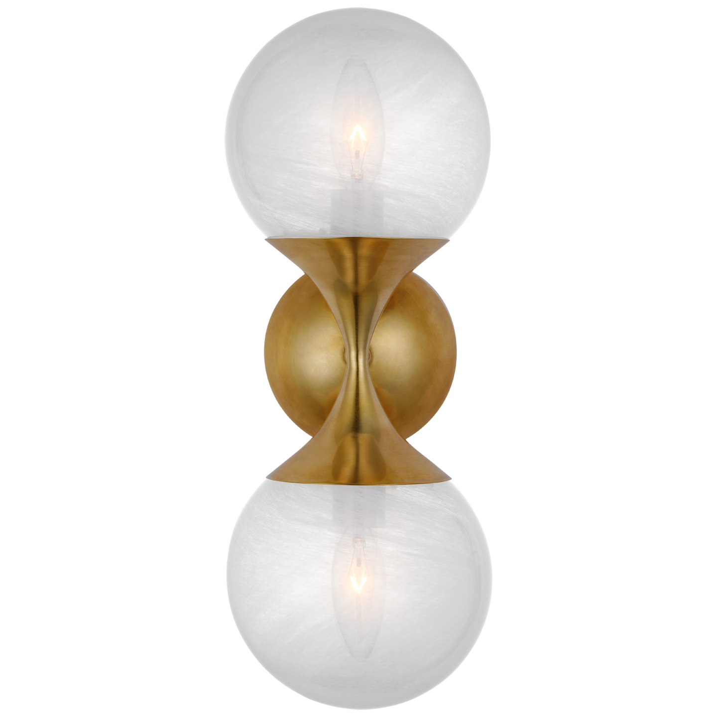 Cristol Small Double Sconce
