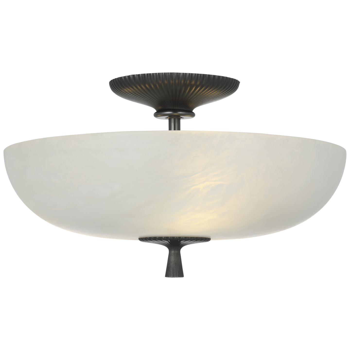 Pascal 14" Bowl Semi-Flush Mount