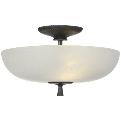 Pascal 14" Bowl Semi-Flush Mount