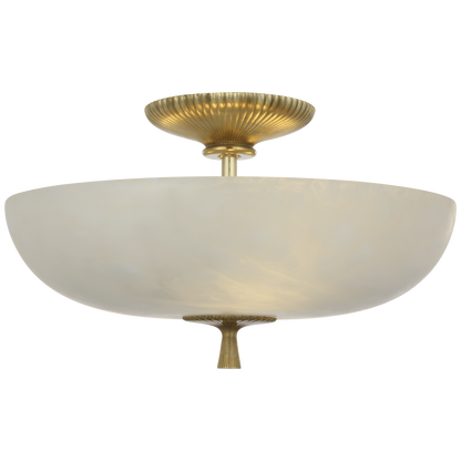 Pascal 14" Bowl Semi-Flush Mount