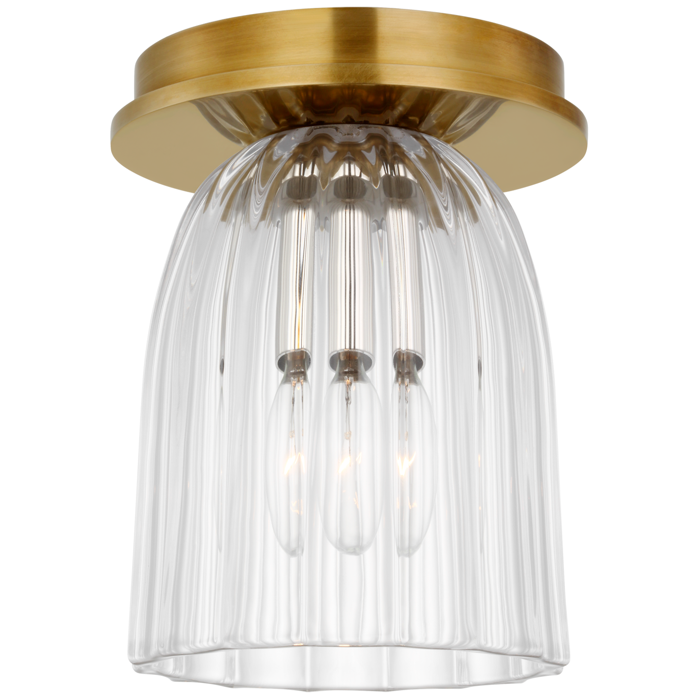 Asalea Solitaire Flush Mount