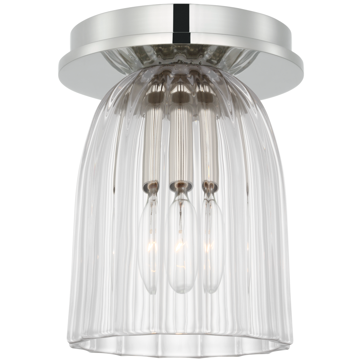 Asalea Solitaire Flush Mount