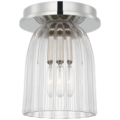 Asalea Solitaire Flush Mount