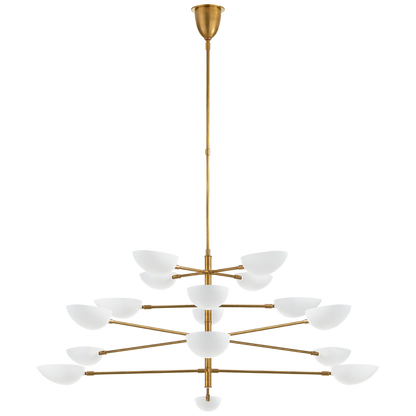 Graphic Grande Four-Tier Chandelier