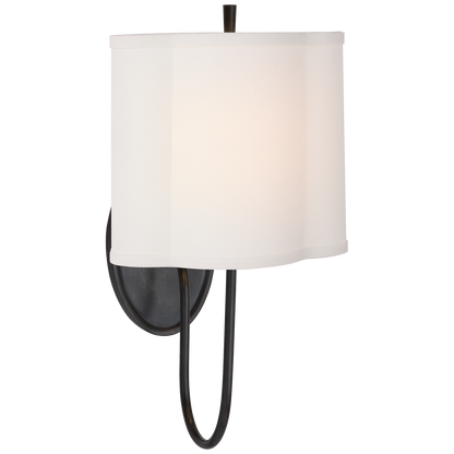 Simple Scallop Wall Sconce