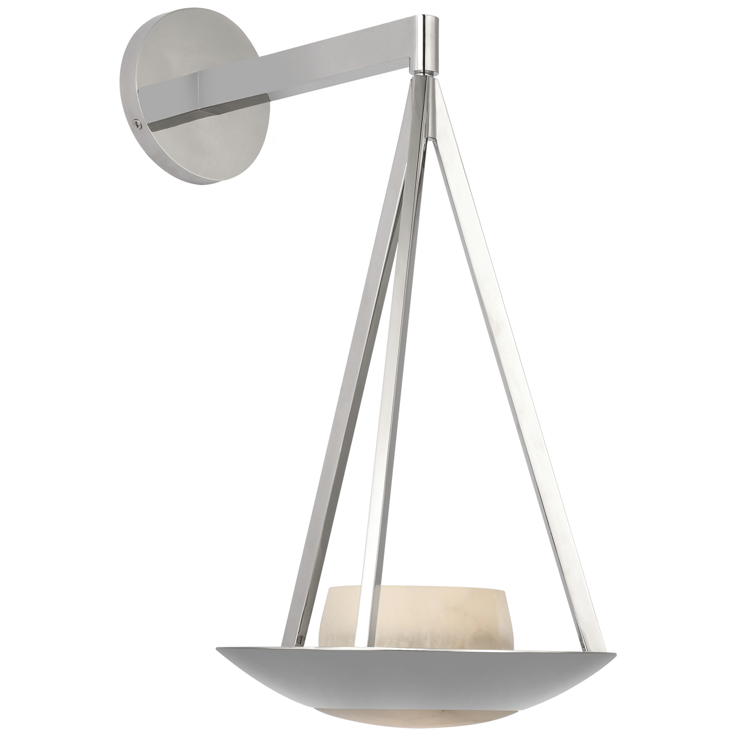 Divina 19" Floating Bowl Sconce