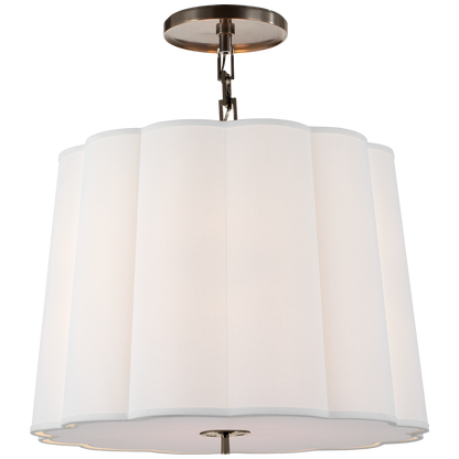 Simple Scallop Large Hanging Shade