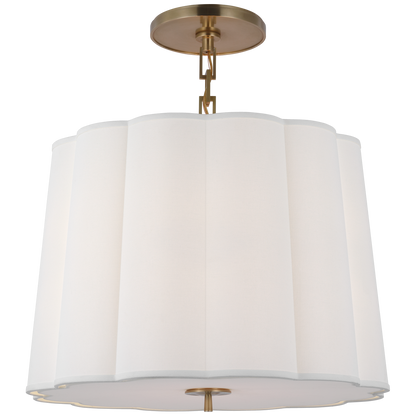 Simple Scallop Large Hanging Shade