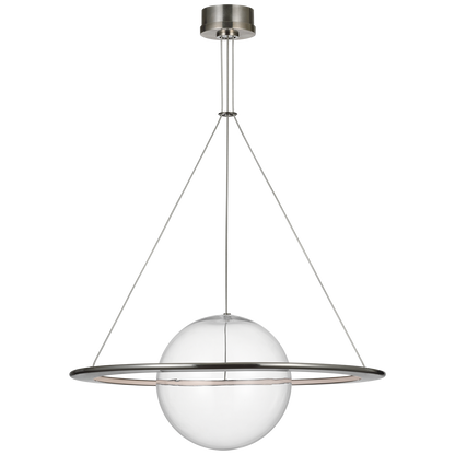 Cosmos 28" Ring and Orb Chandelier