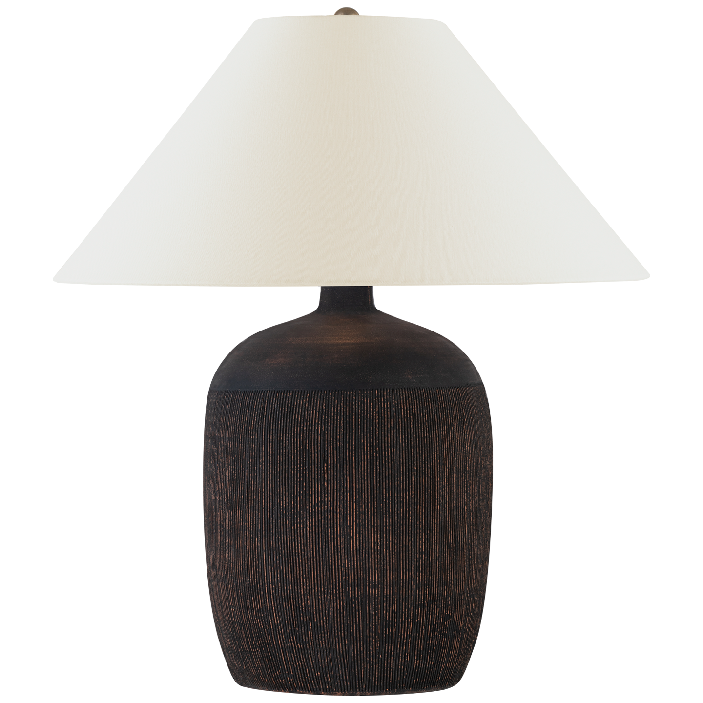 Portis Combed Round Table Lamp