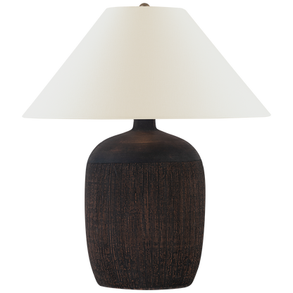 Portis Combed Round Table Lamp