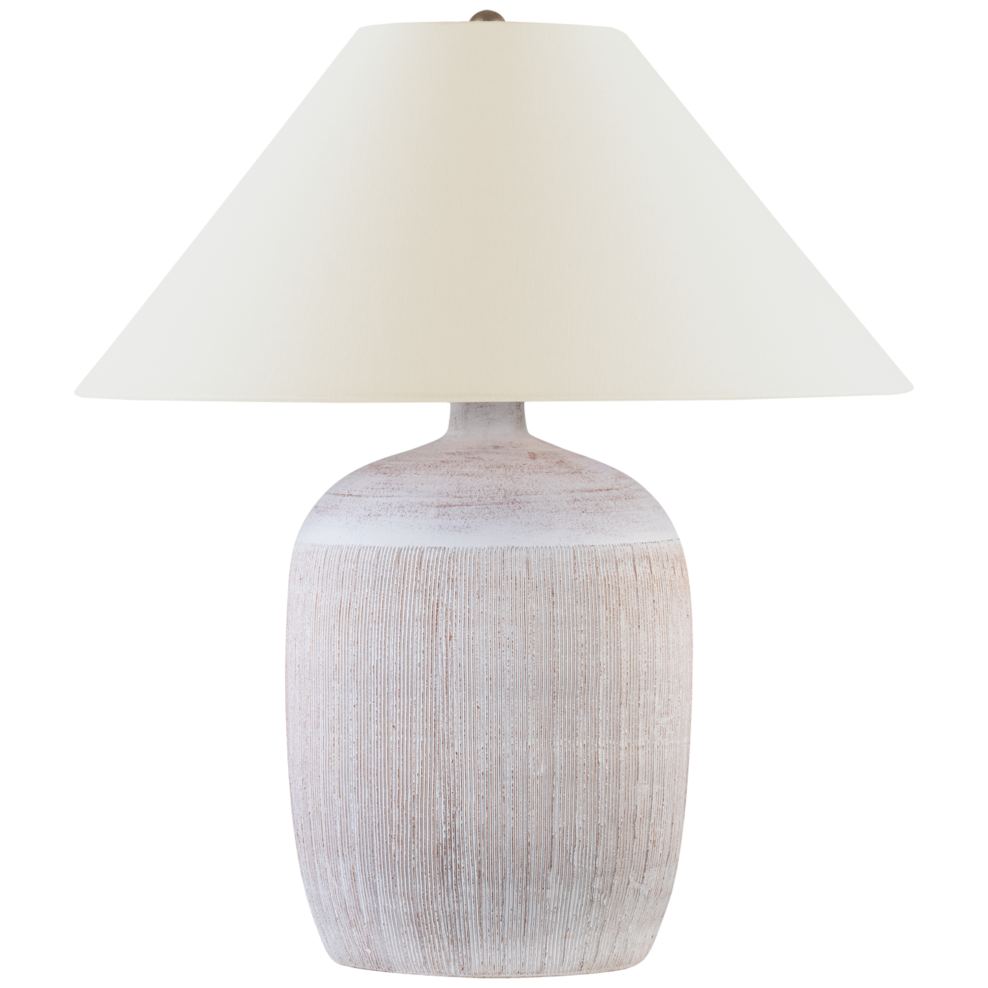 Portis Combed Round Table Lamp
