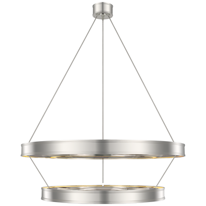 Connery 40" Two-Tier Ring Chandelier