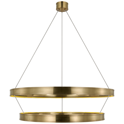 Connery 50" Two-Tier Ring Chandelier
