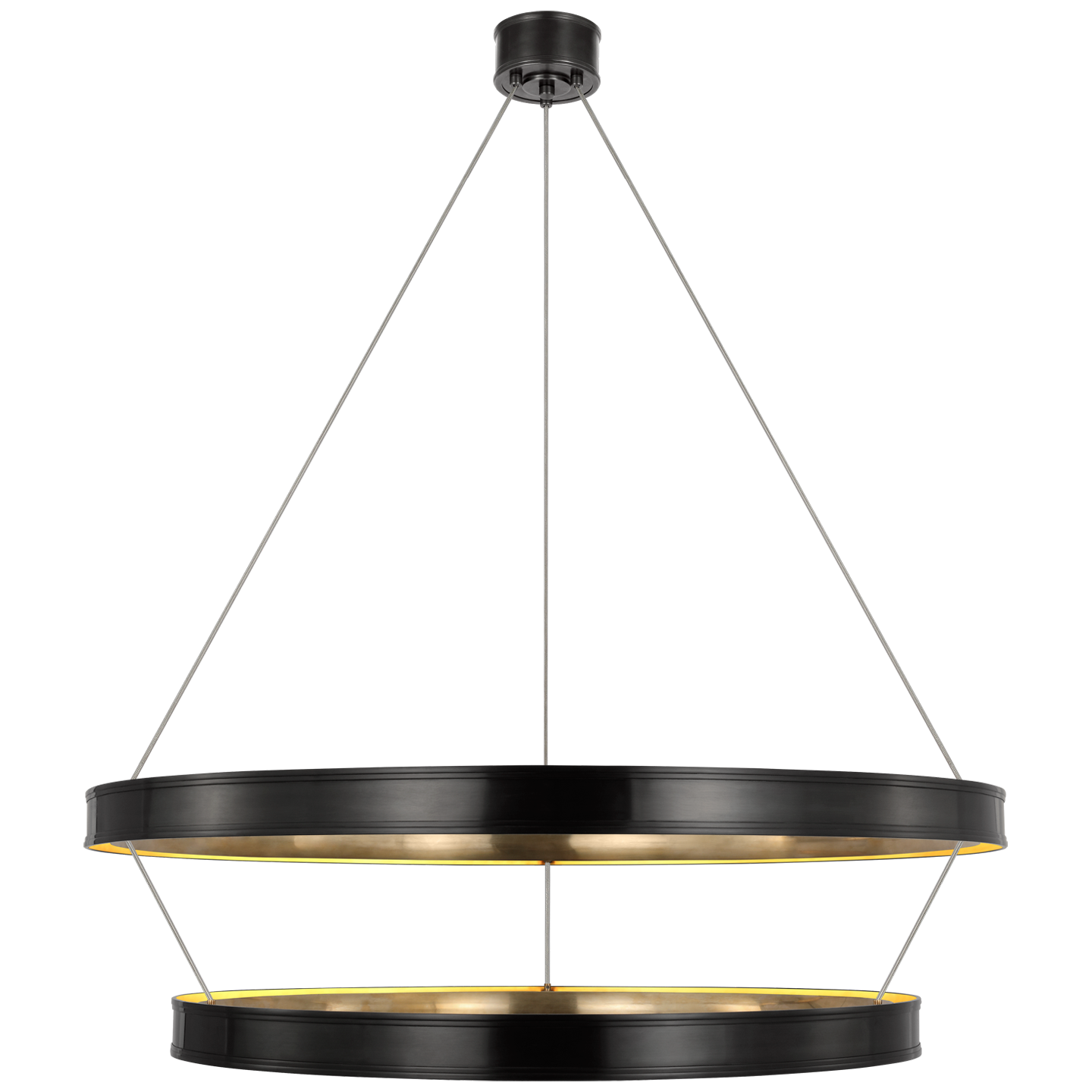 Connery 50" Two-Tier Ring Chandelier