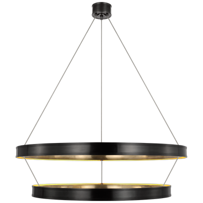 Connery 50" Two-Tier Ring Chandelier