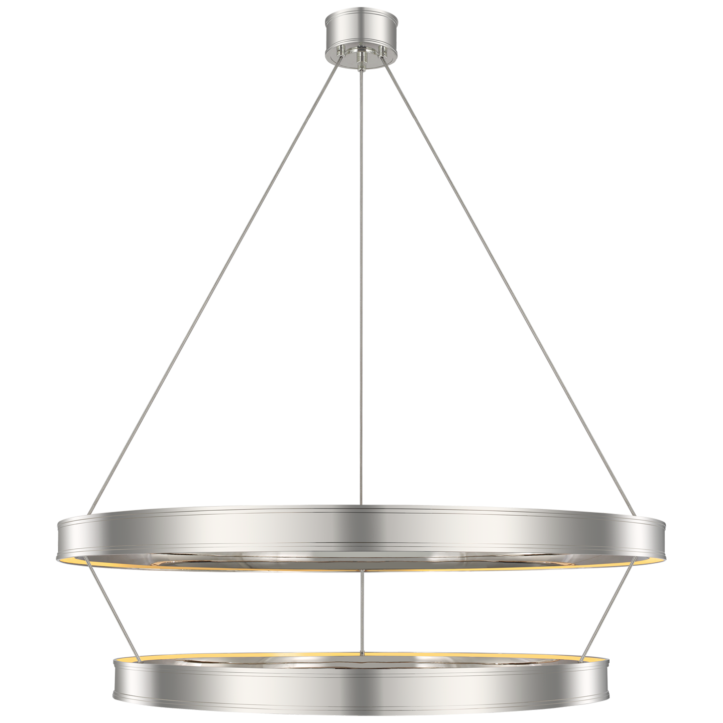 Connery 50" Two-Tier Ring Chandelier