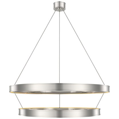 Connery 50" Two-Tier Ring Chandelier
