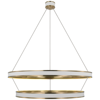 Connery 50" Two-Tier Ring Chandelier