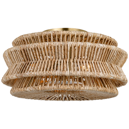 Antigua Drum Semi-Flush Mount