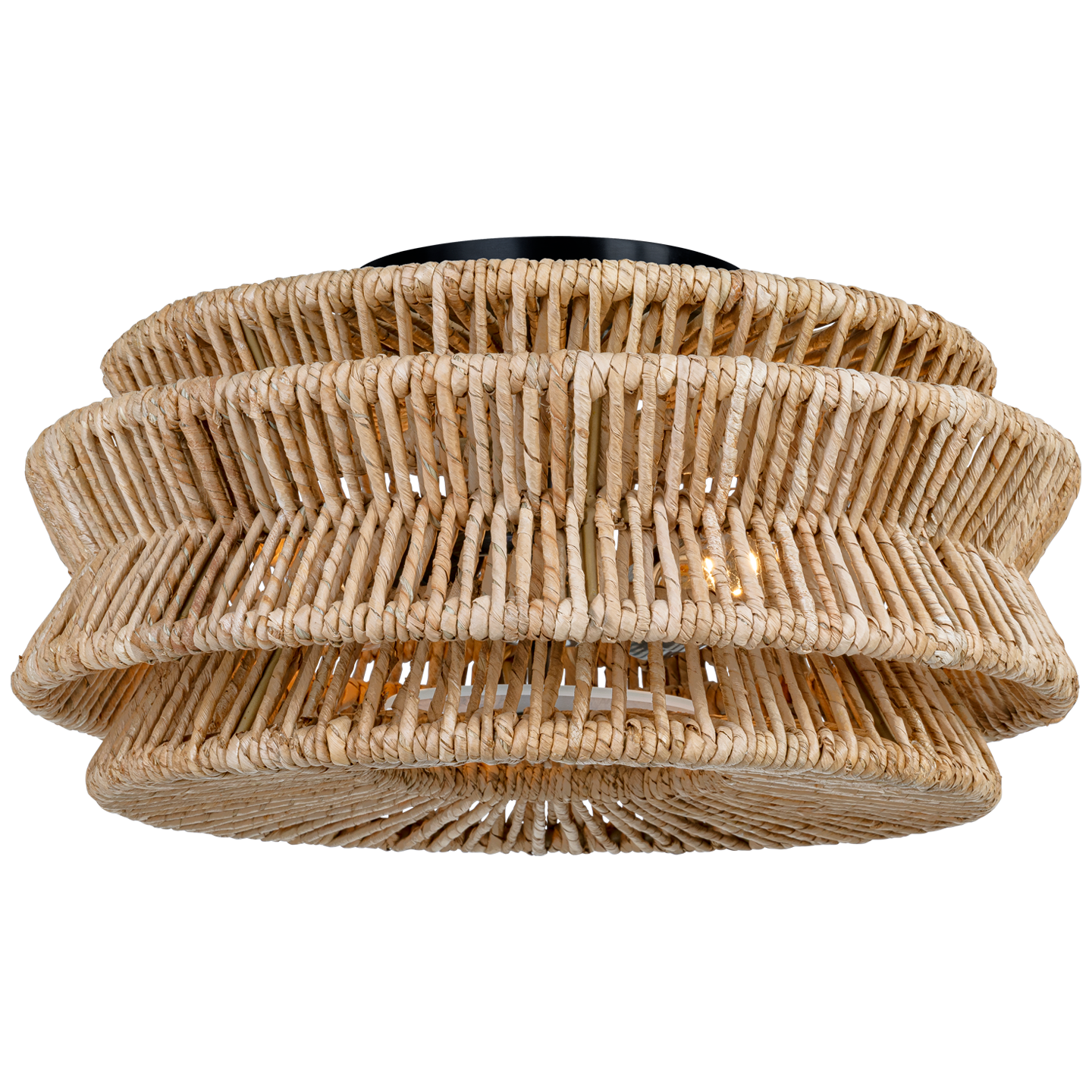 Antigua Drum Semi-Flush Mount