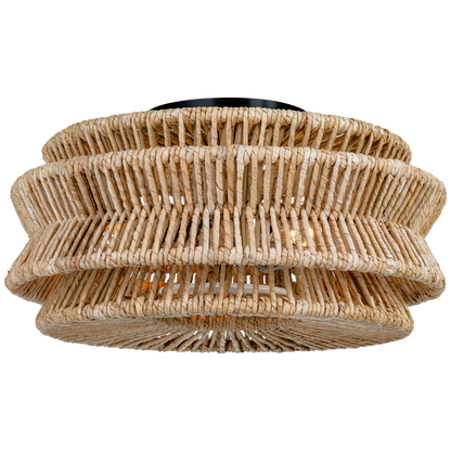 Antigua Drum Semi-Flush Mount