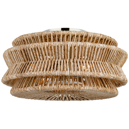 Antigua Drum Semi-Flush Mount
