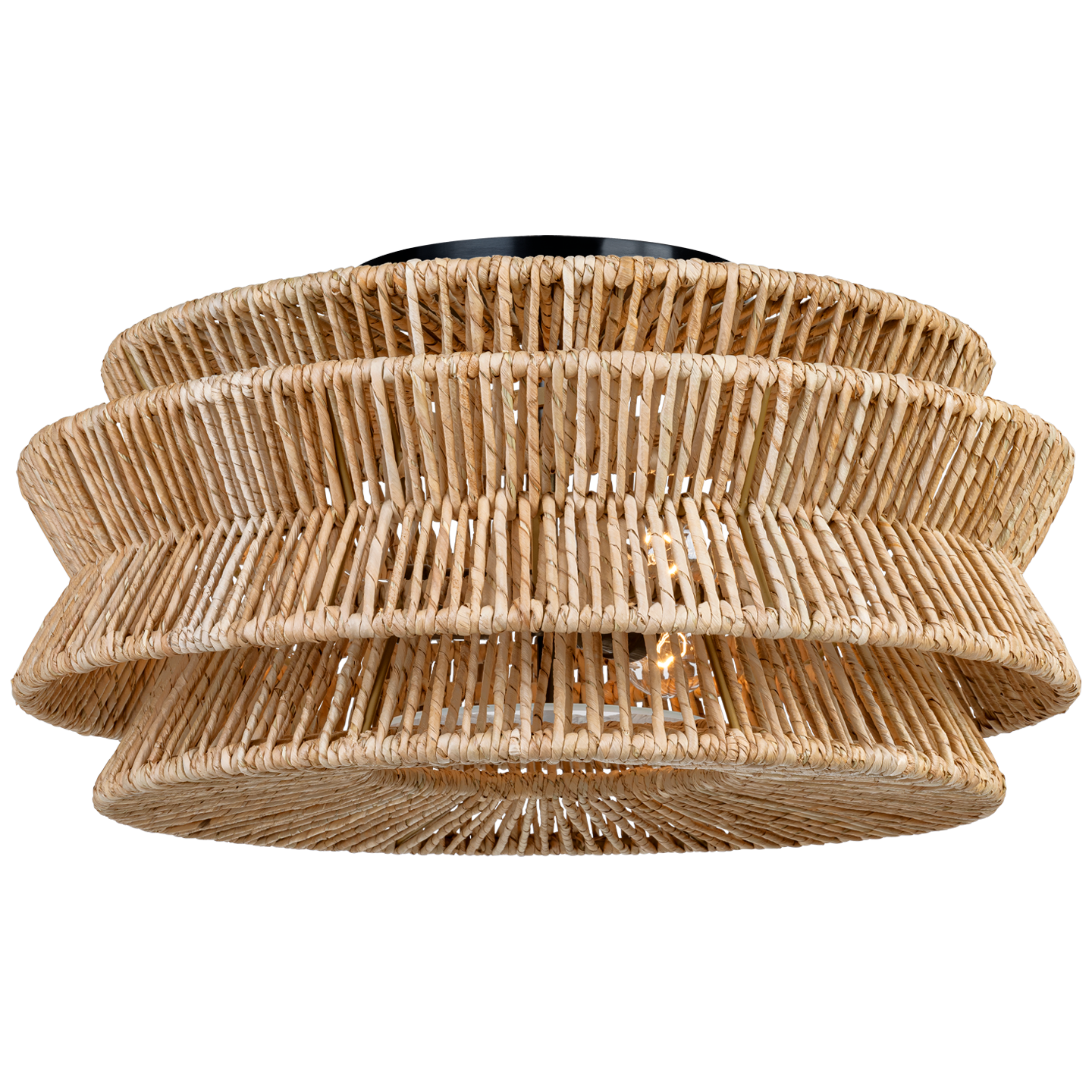 Antigua Drum Semi-Flush Mount