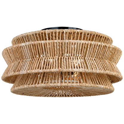 Antigua Drum Semi-Flush Mount