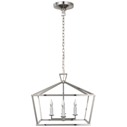 Darlana Wide Semi-Flush Mount Lantern