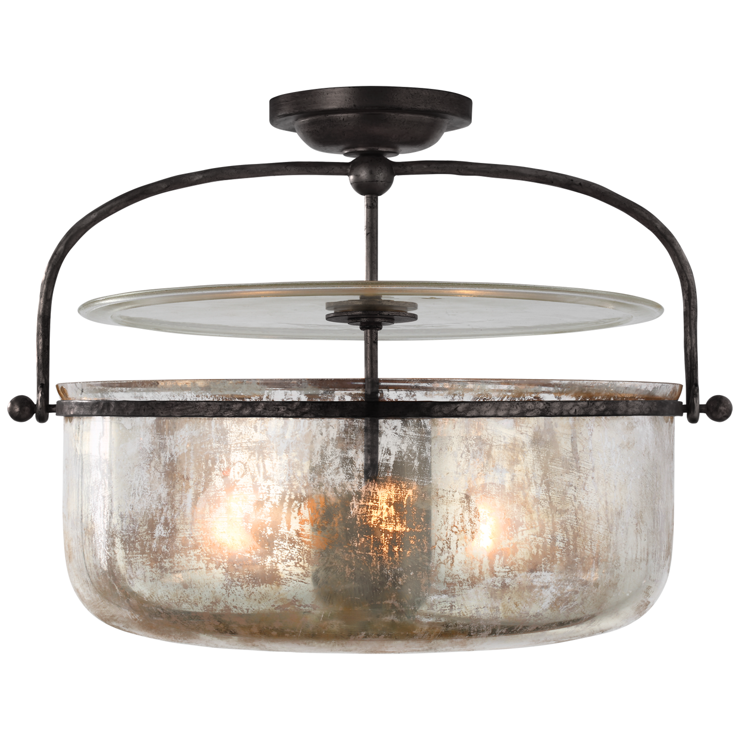 Lorford Semi-Flush Lantern