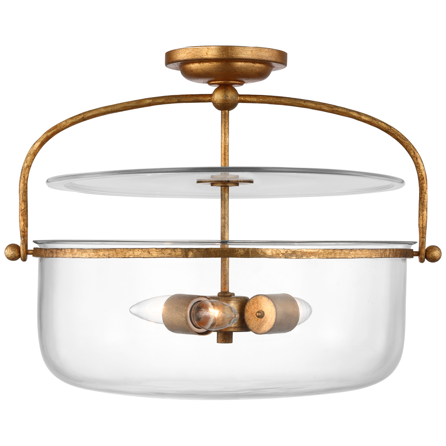 Lorford Semi-Flush Lantern