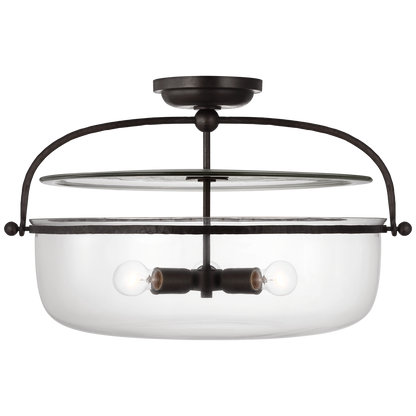 Lorford Semi Flush Lantern