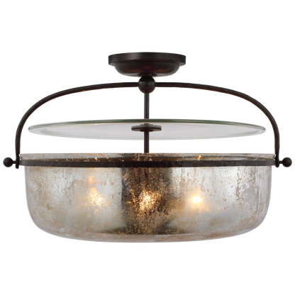 Lorford Semi Flush Lantern