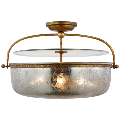 Lorford Semi Flush Lantern