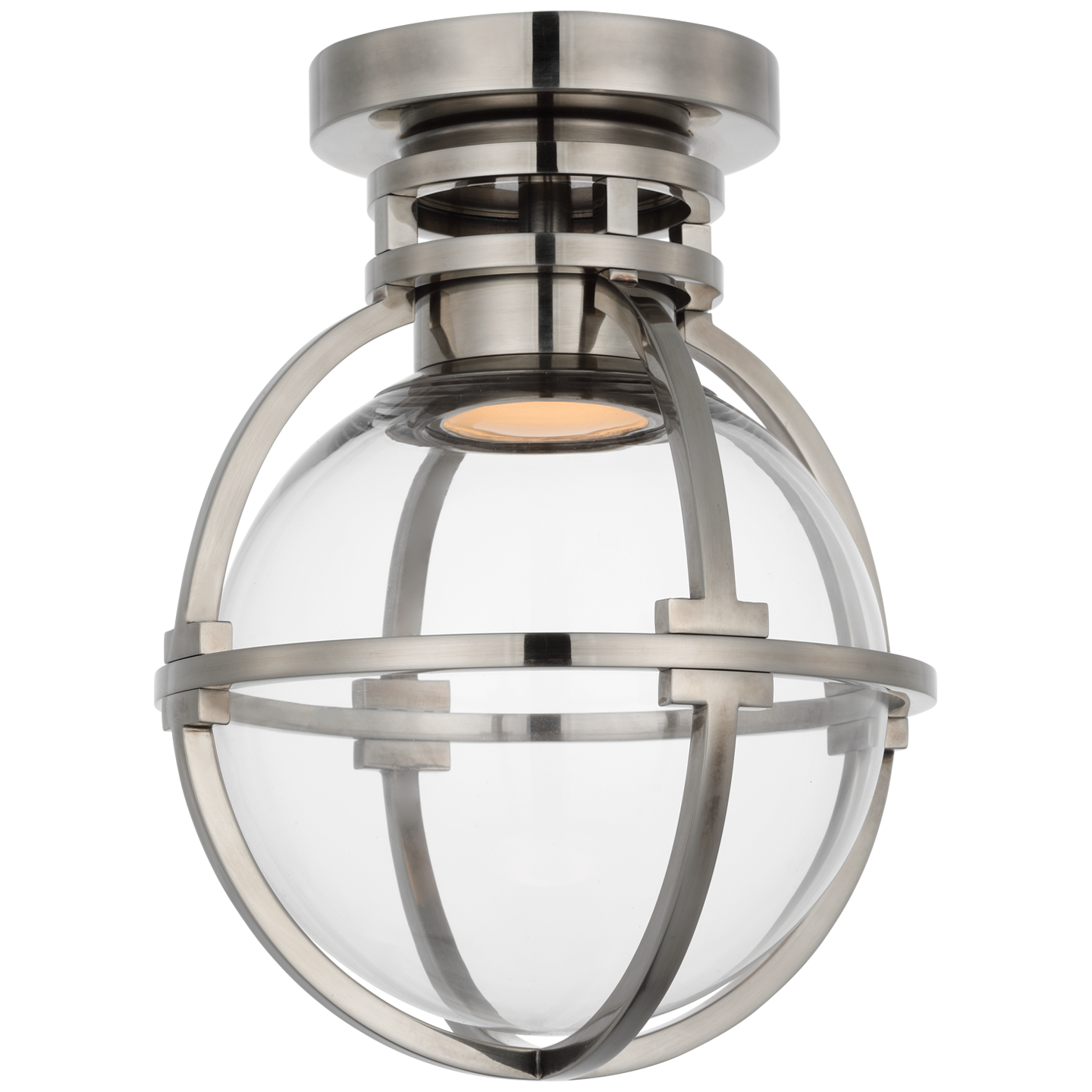 Gracie Captured Globe Flush Mount