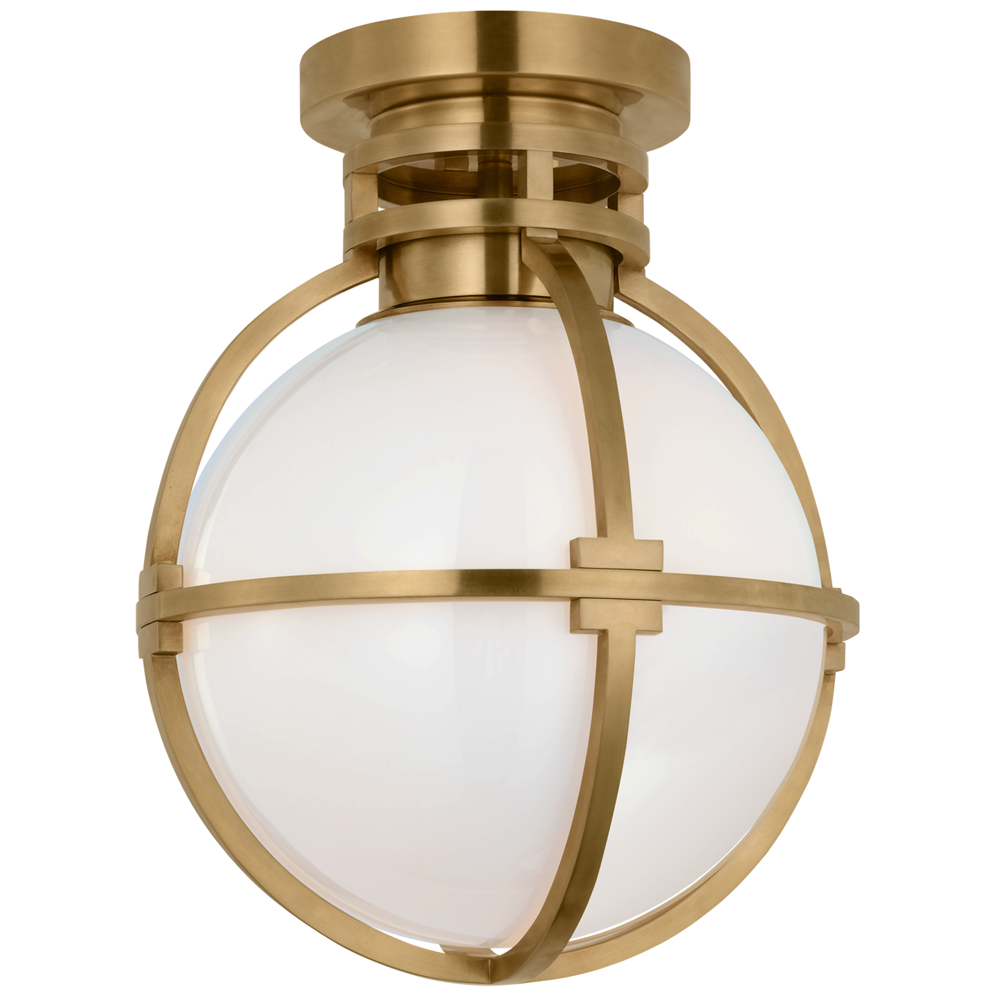 Gracie Captured Globe Flush Mount