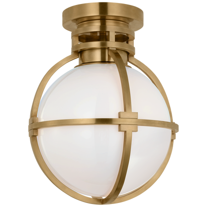 Gracie Captured Globe Flush Mount