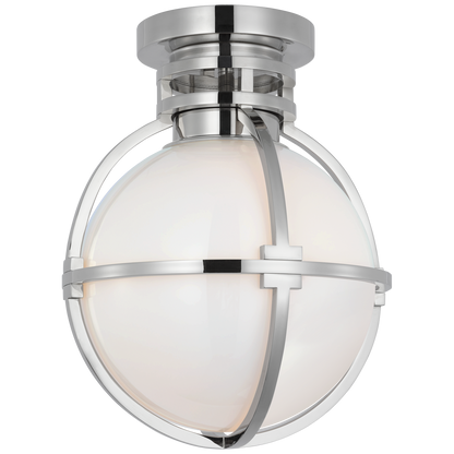 Gracie Captured Globe Flush Mount