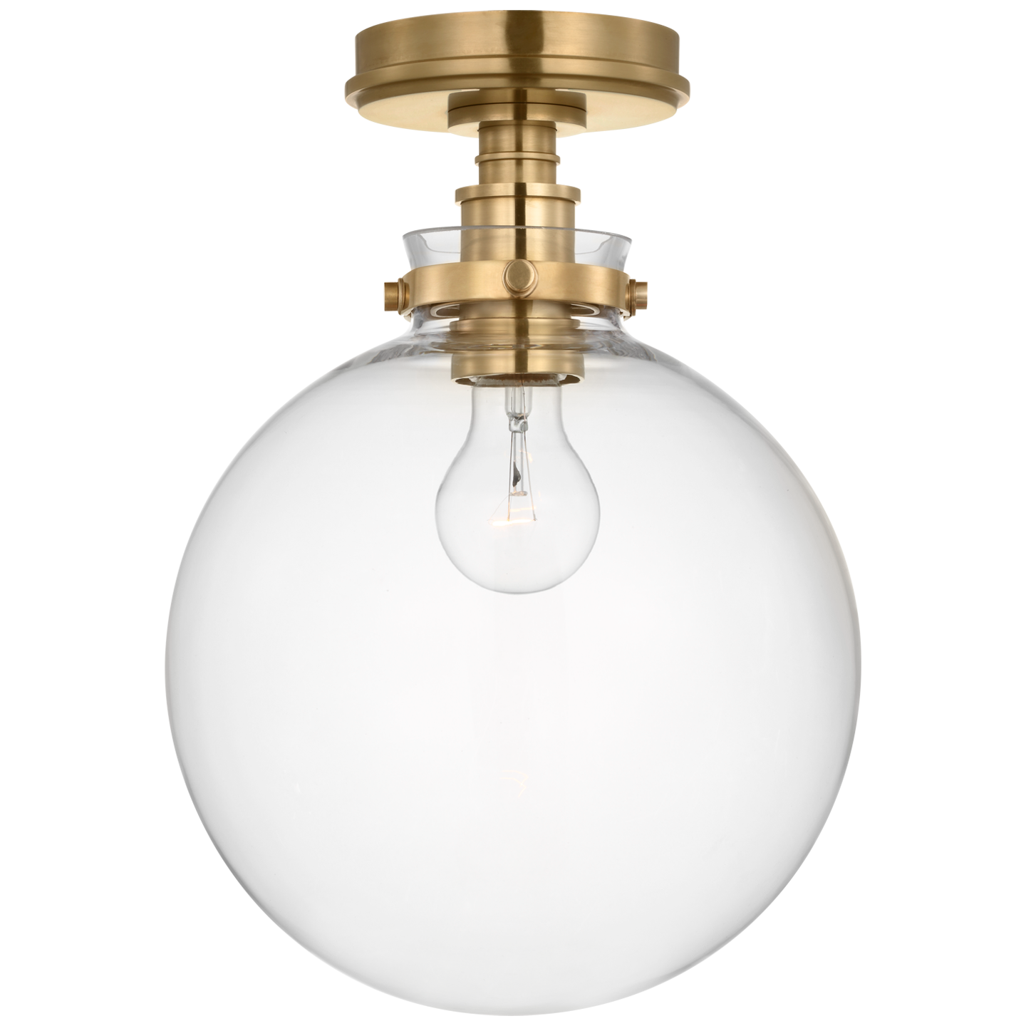 Parkington Globe Flush Mount