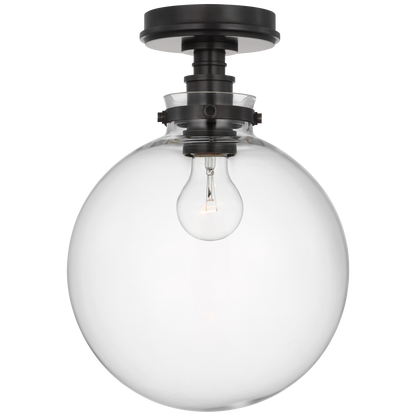 Parkington Globe Flush Mount