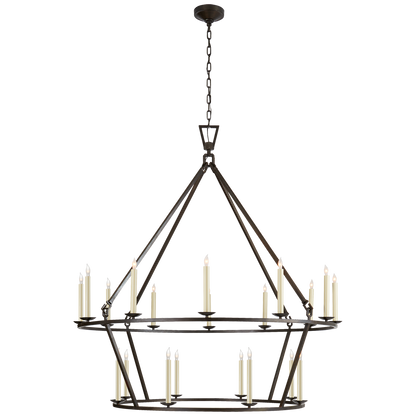 Darlana Extra Large Two-Tier Chandelier