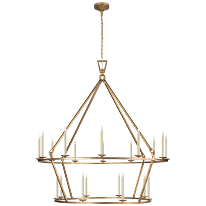 Darlana Extra Large Two-Tier Chandelier