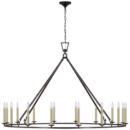 Darlana Oversized Ring Chandelier
