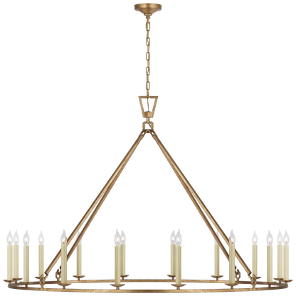 Darlana Oversized Ring Chandelier