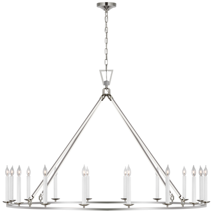 Darlana Oversized Ring Chandelier