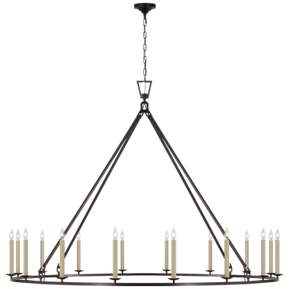 Darlana Grande Single Ring Chandelier