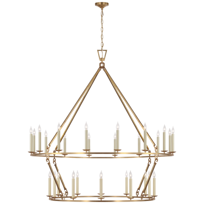 Darlana Oversized Two Tier Chandelier